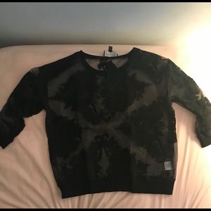 Romeo and Juliet Couture Lace Sweatshirt